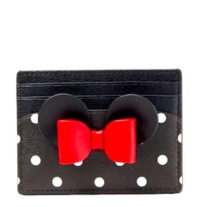 Authentic Kate Spade Disney Minnie Mouse Card Holder NWT